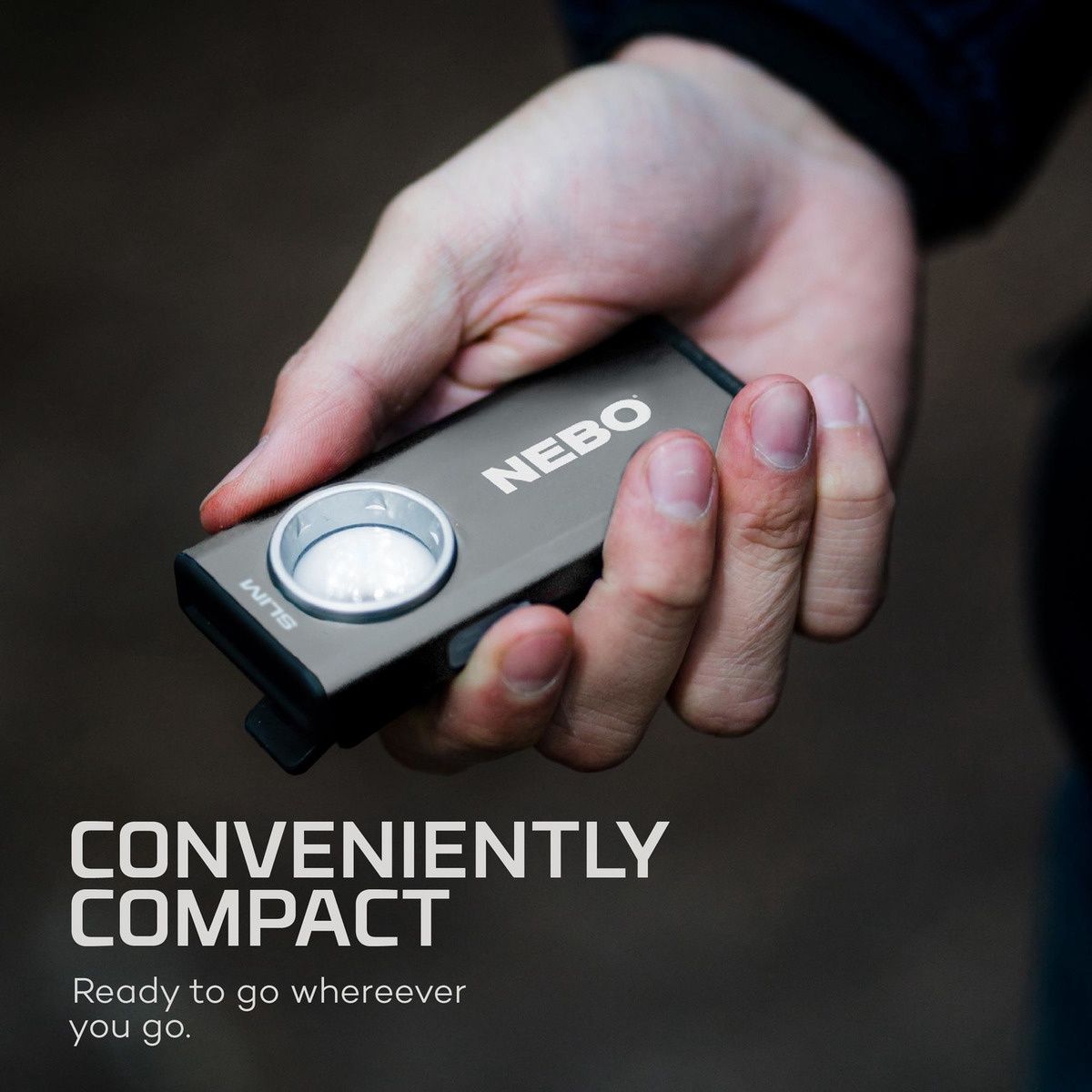 SLIM Rechargeable Pocket Light