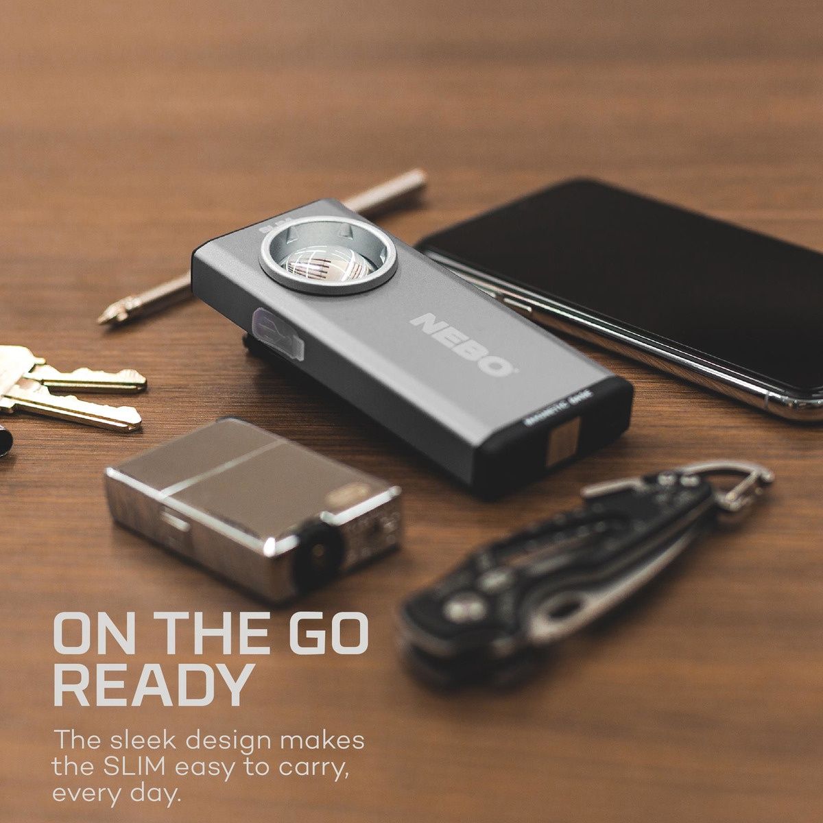 SLIM Rechargeable Pocket Light