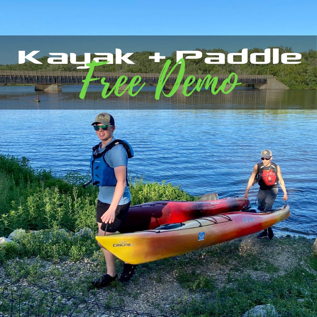 Kayak + Paddle Demo, Date: May 29