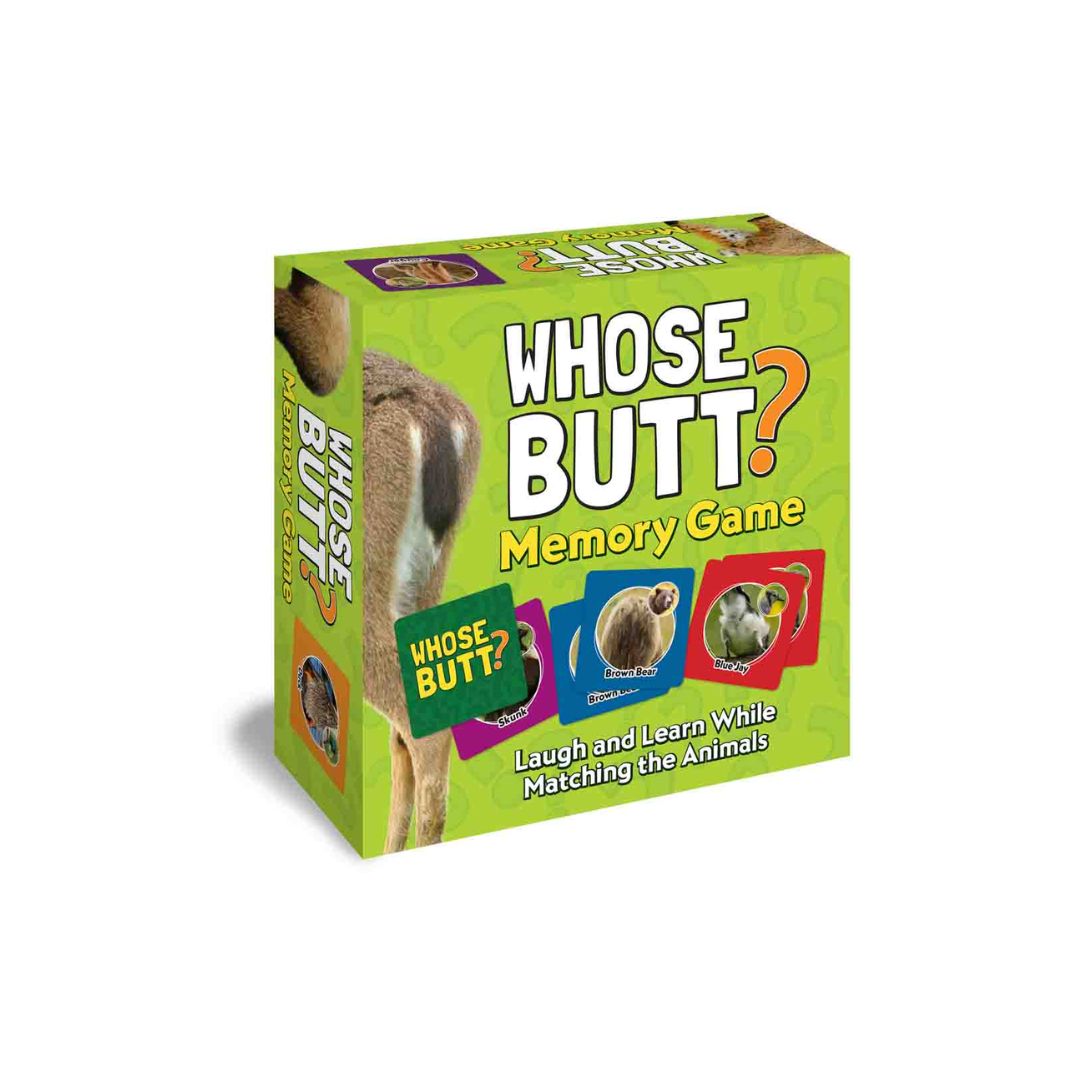 Whose Butt? Memory Game