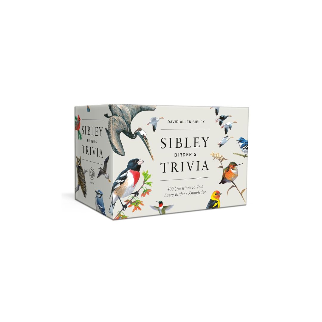 Sibley Birder&#39;s Trivia: A Card Game: 400 Questions to Test Every Birder&#39;s Knowledge
