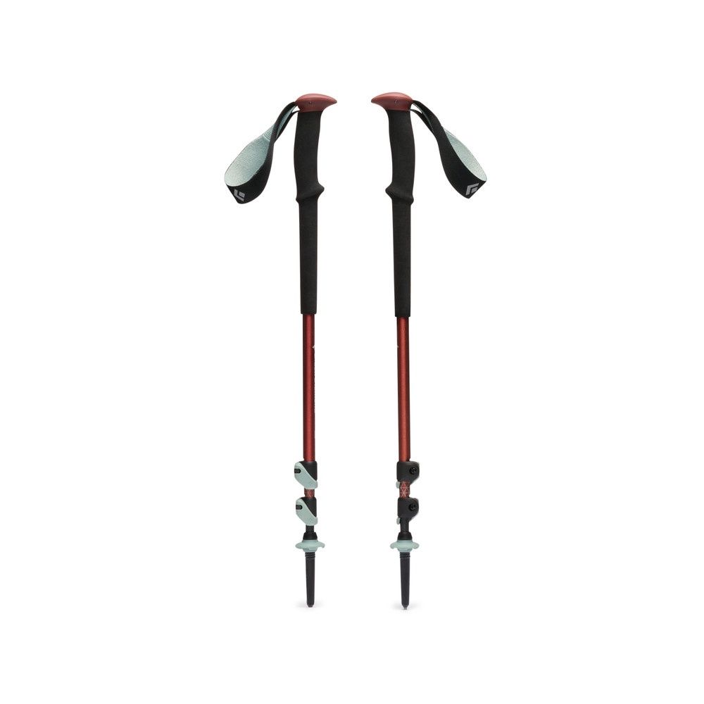 Trail Trekking Poles, Color: Iron Red