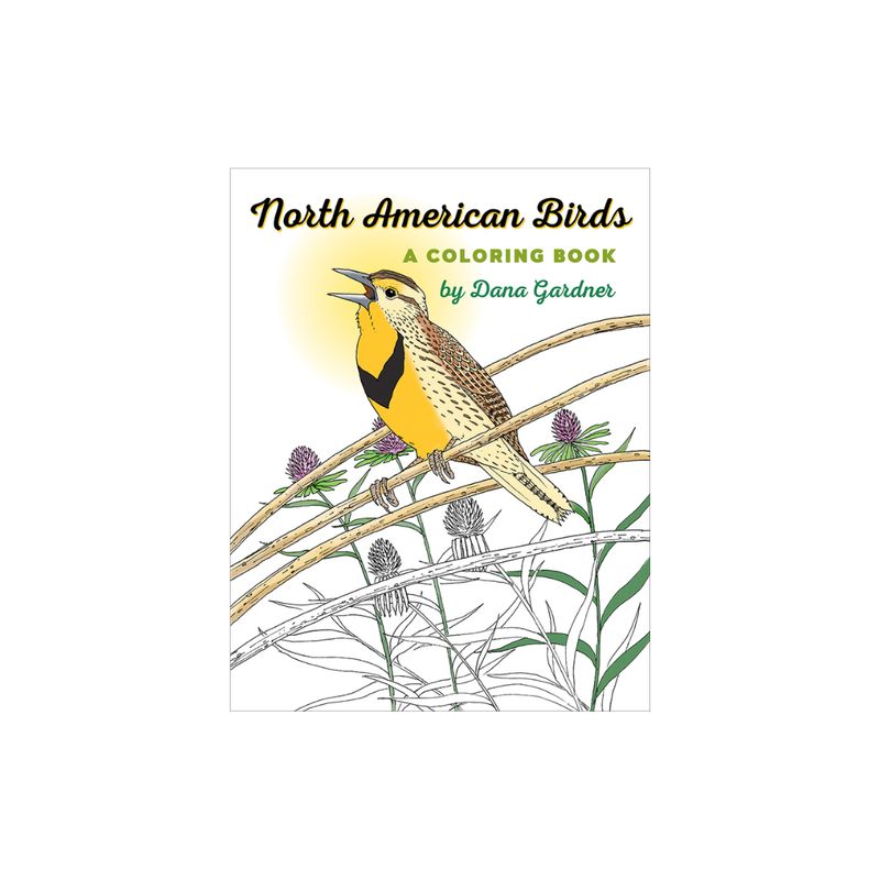 North American Birds Coloring Book