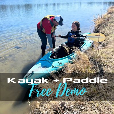 Kayak + Paddle Demo