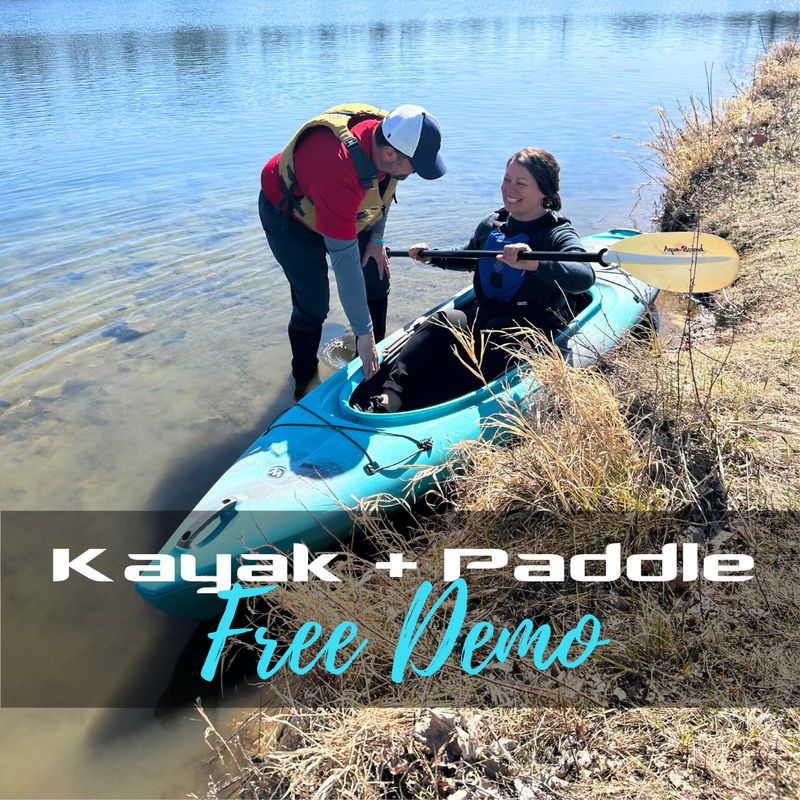 Kayak + Paddle Demo