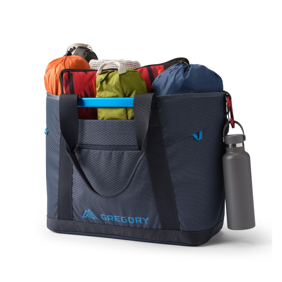 Alpaca Utility Tote, Color: Slate Blue, Size: 50L