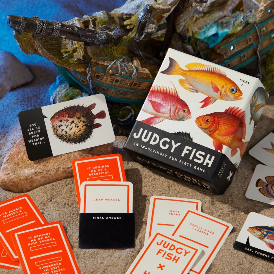 Judgy Fish Sticker Book