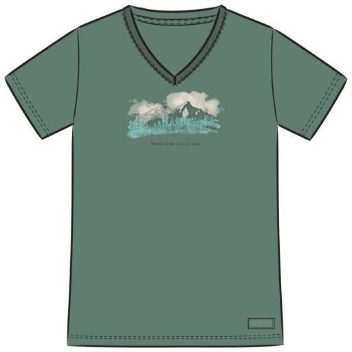 WOMEN&#39;S POSITIVE ALTITUDE MOUNTAINS SHOR, Size: S