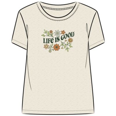 WOMEN&#39;S CLEAN GARDEN SLUB EASY FIT TEE