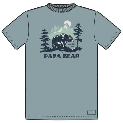 MEN&#39;S PAPA BEAR MOUNTAINS SHORT SLEEVE C, Size: M