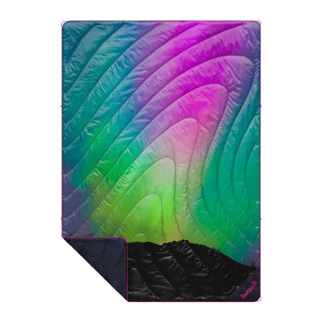 Original Puffy Blanket, Color: Northern Lights, Size: 1 Person