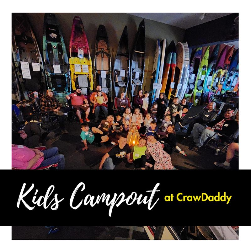 Kids Campout at CrawDaddy