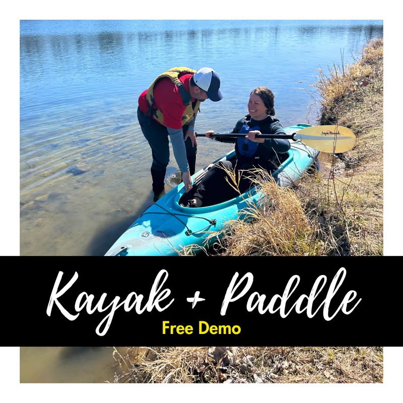 Kayak + Paddle Demo