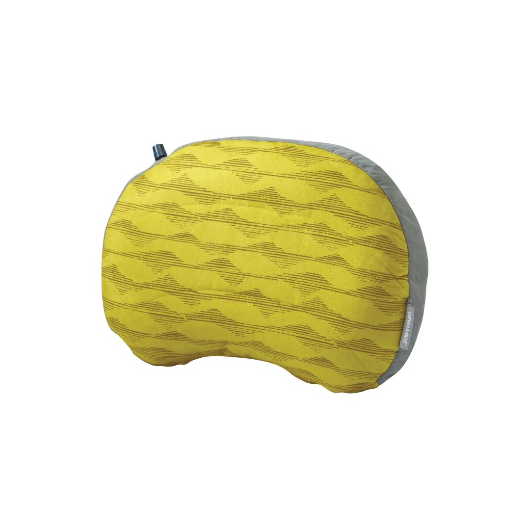 Air Head Pillow, Color: Yellow Mountains, Size: Regular