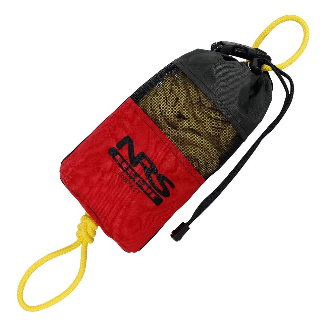 Compact Rescue Throw Bag, Color: Red, Size: 70'
