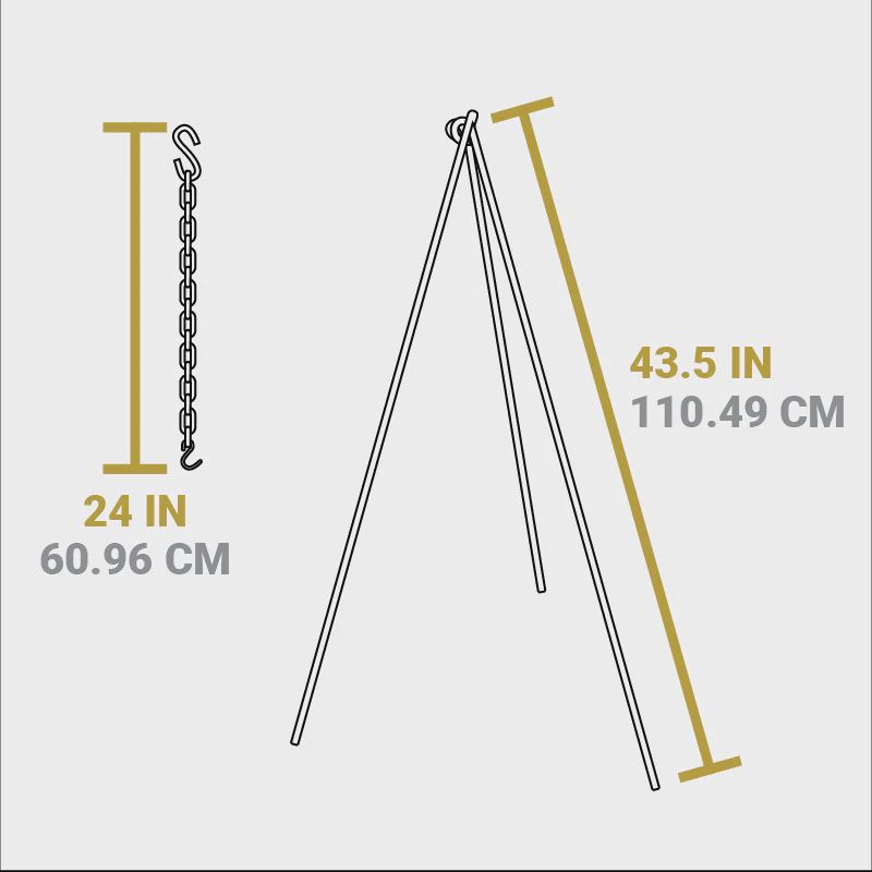 Tripod 43-1/2"