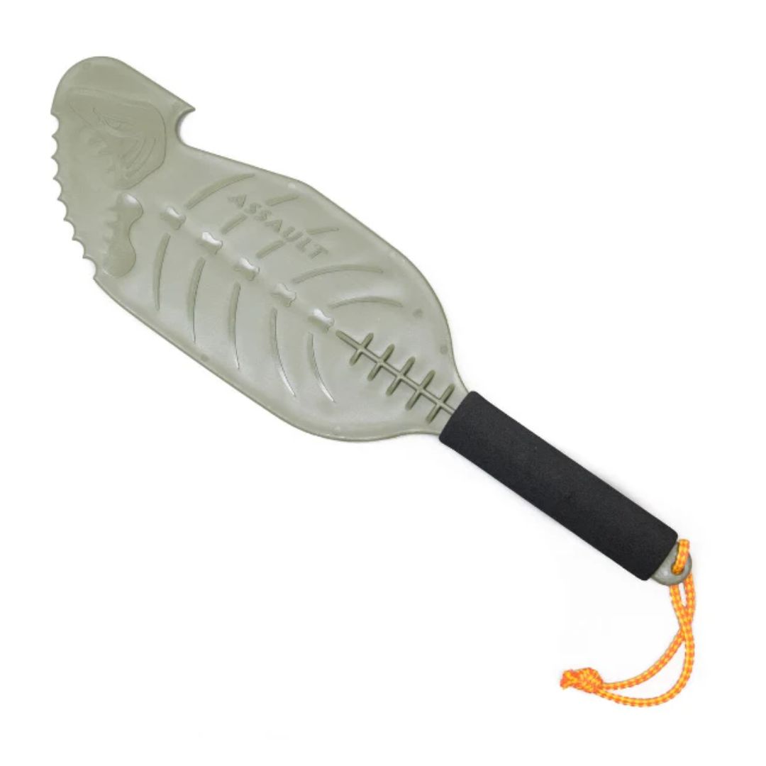 Backwater Assault Hand Paddle, Color: Olive, Size: 22"