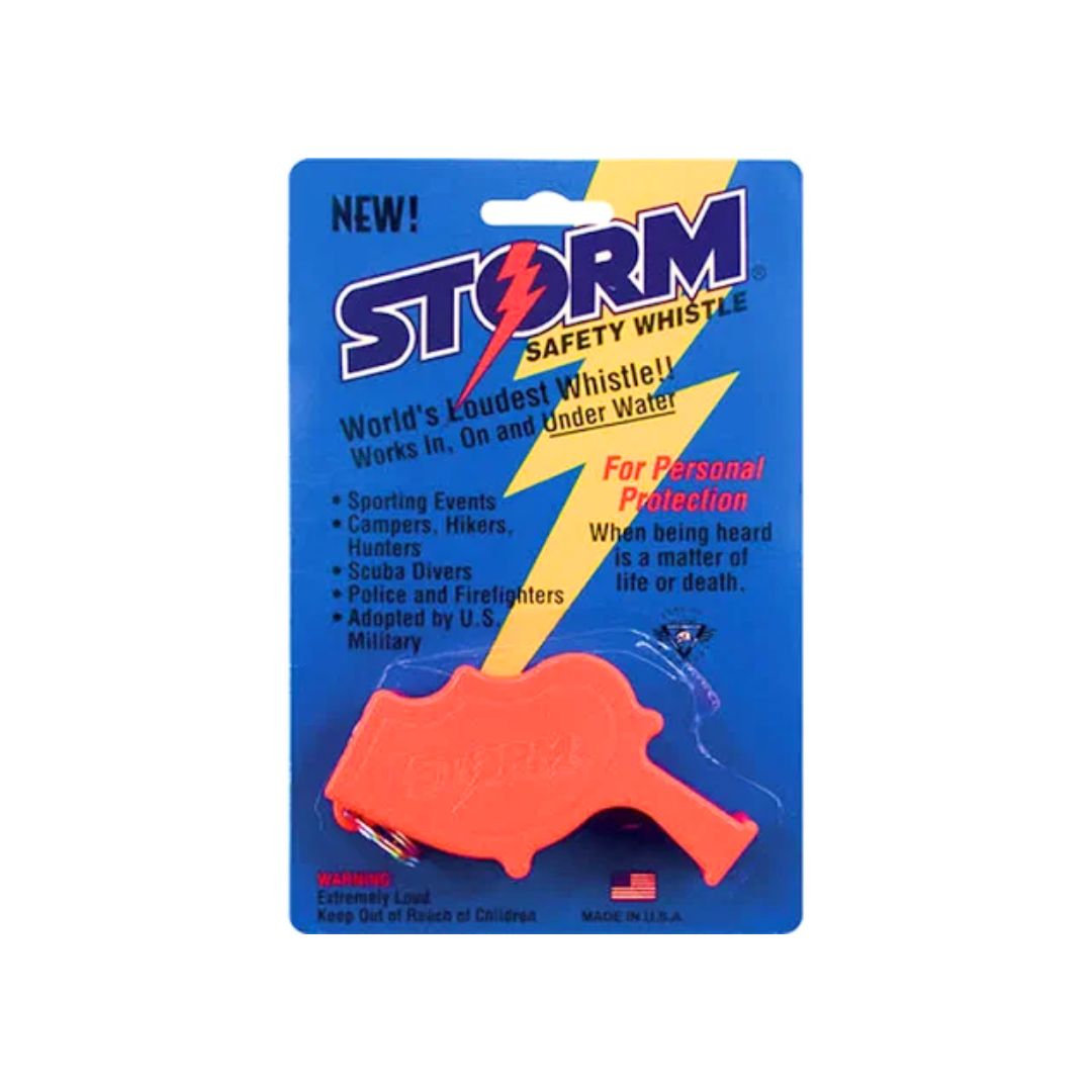Storm Whistle, Color: Orange
