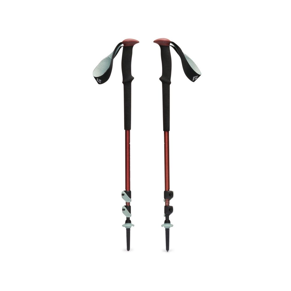 Trail Trekking Poles, Color: Iron Red