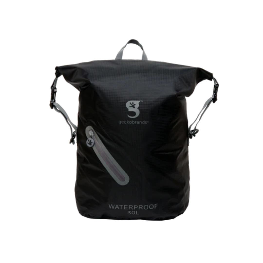 Waterproof Lightweight 30L Backpack, Color: Black/Grey, Size: 30L