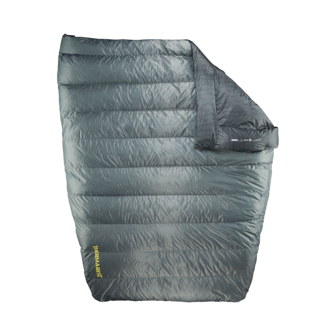 Vela 20 Double Quilt, Color: Storm, Size: Double