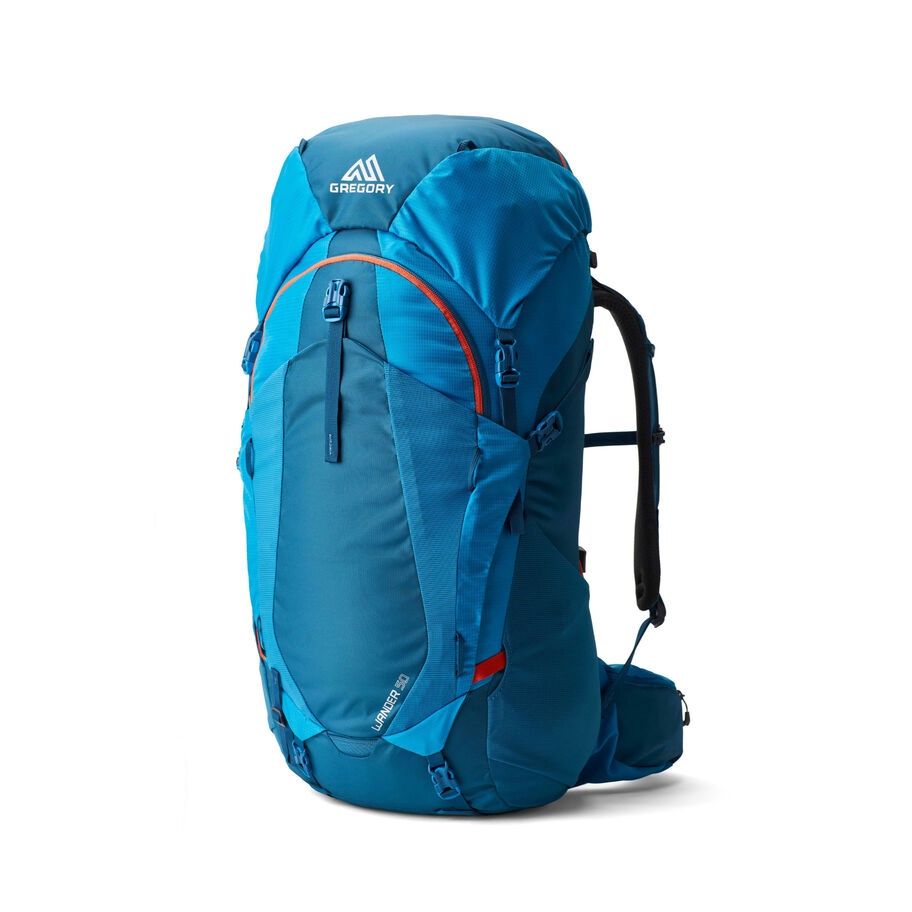Wander 50 Youth Backpack, Color: Pacific Blue, Size: 50