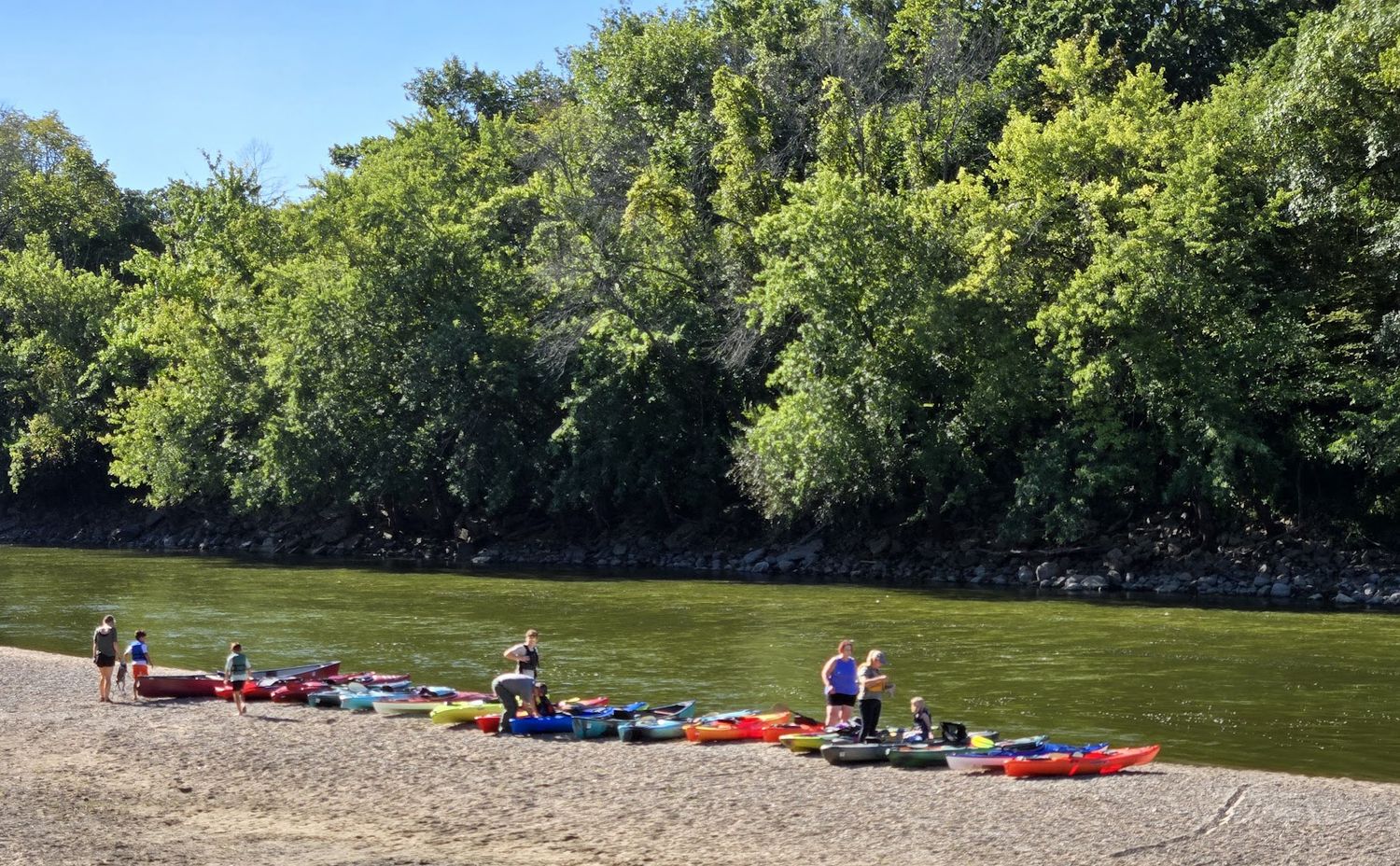 Labor Day Float: Shell Rock River