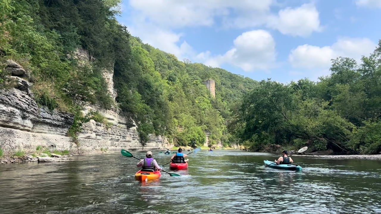 Kayak the Upper Iowa River