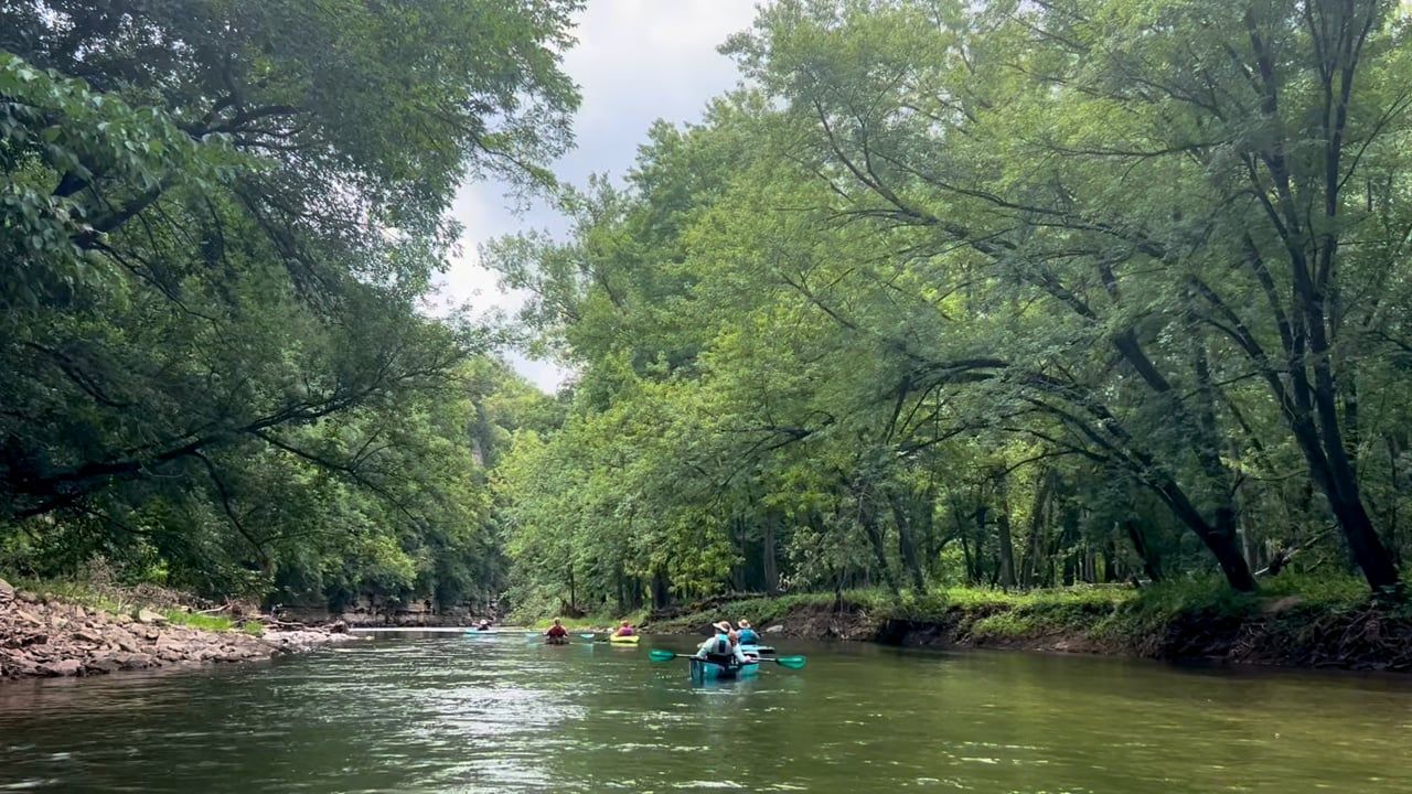 Kayak the Upper Iowa River