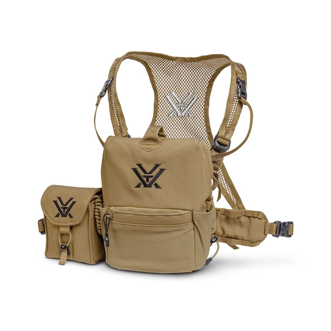 GlassPak Pro Binocular Harness, Color: Tan, Size: S