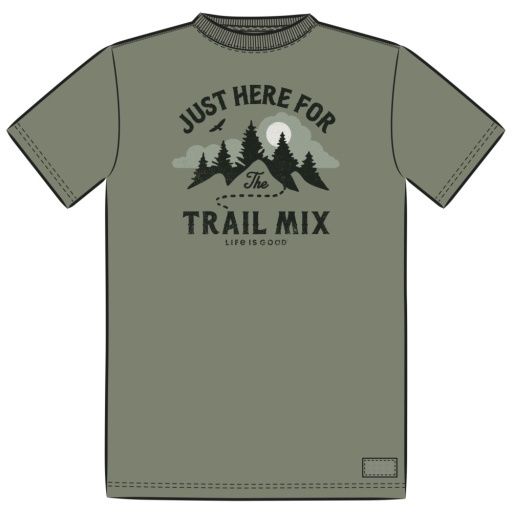 MEN'S JUST HERE FOR THE TRAIL MIX SHORT, Size: M