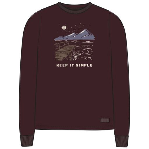 WOMEN'S KEEP IT SIMPLE DOCK LONG SLEEVE, Size: S
