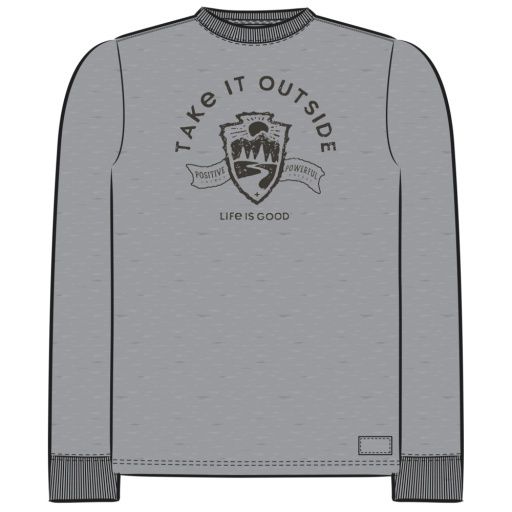 MEN'S TAKE IT OUTSIDE EMBLEM LONG SLEEVE, Size: M