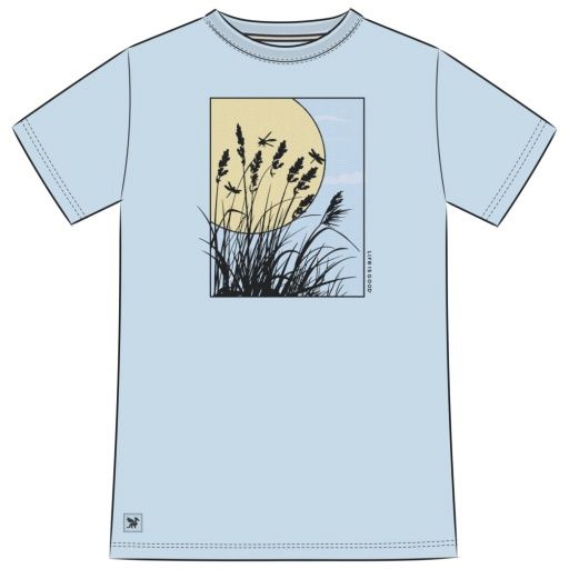WOMEN'S SUNNY REEDS WINDOW SHORT SLEEVE, Colour: Glacier Blue, Season: 261 Spring26 D1, Size: S
