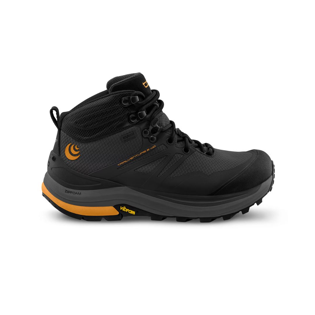 Men's Trailventure 2 wp, Color: Charcoal/Orange, Size: 8.5