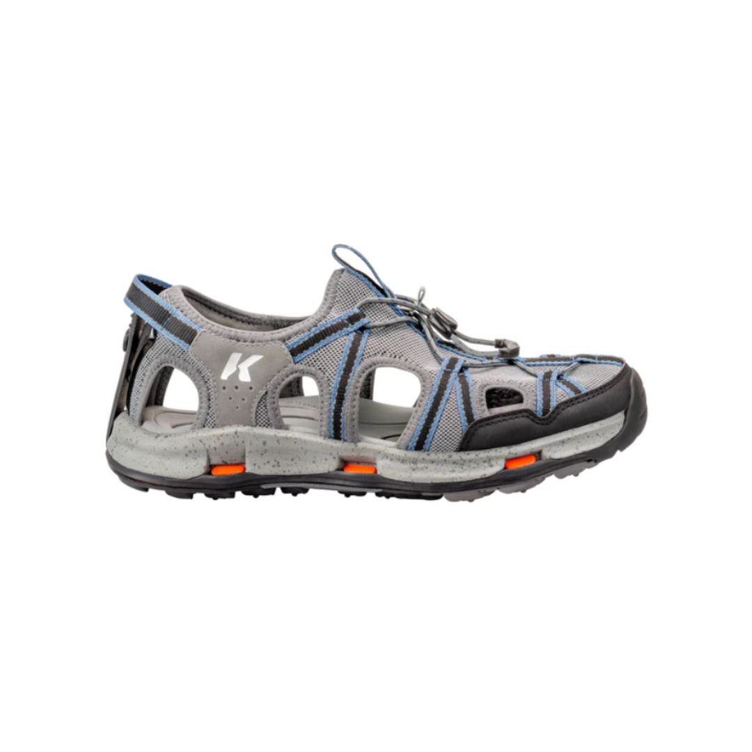 Swift Sandal w/ TrailTrac Sole, Color: Charcoal/Black, Size: 8