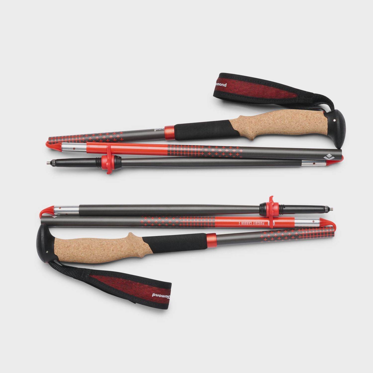 Pursuit Carbon Z Poles, Color: Octane, Size: 115cm