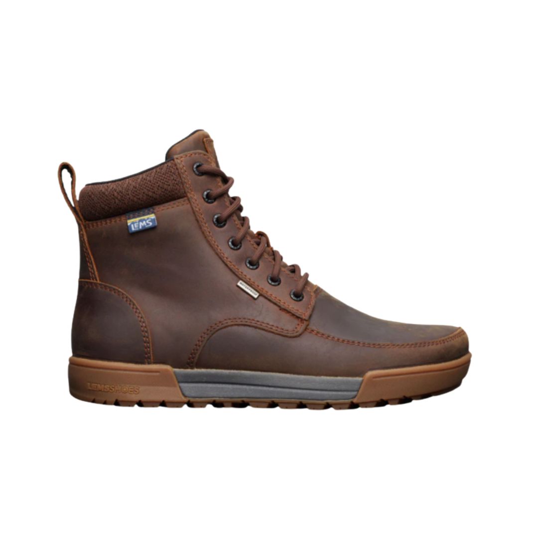 Men's Boulder Summit Waterproof, Color: Rugged Bark, Size: 5.5