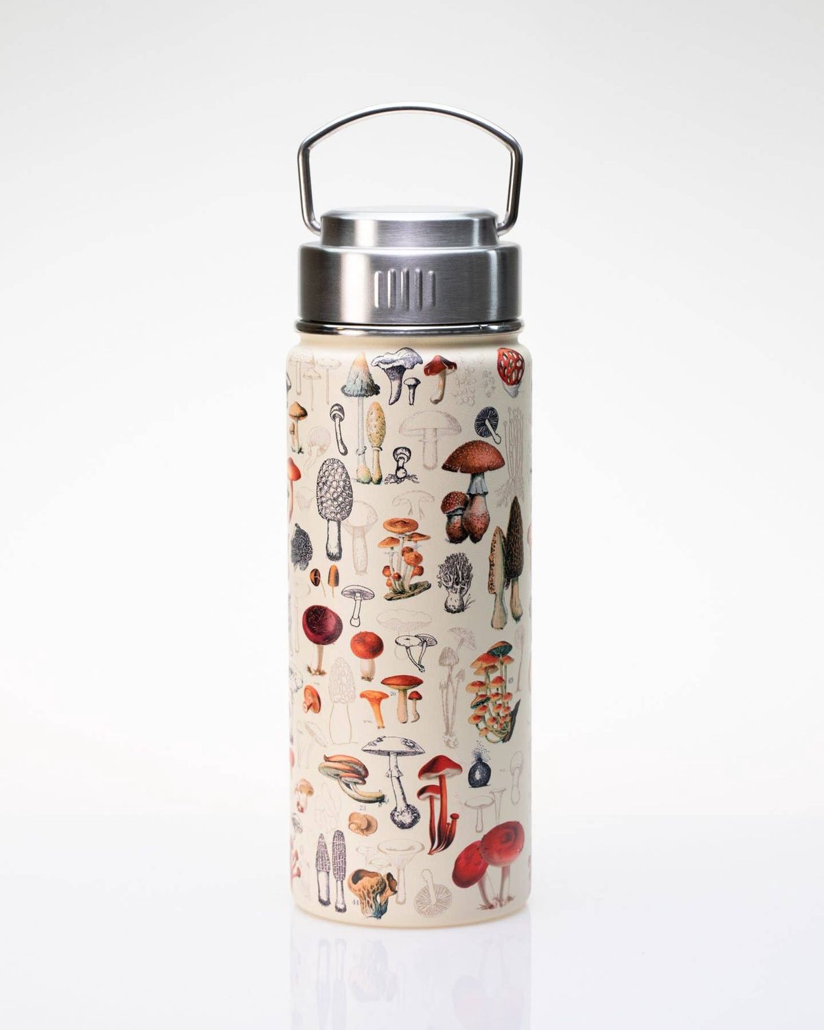 Mushrooms 18 oz Steel Bottle