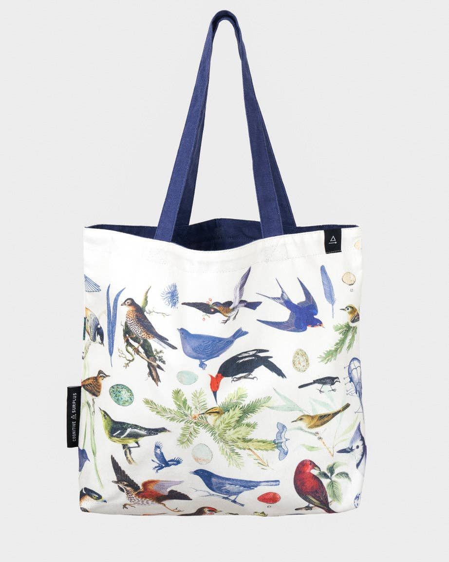 Feathered Friends: Ornithology Canvas Tote