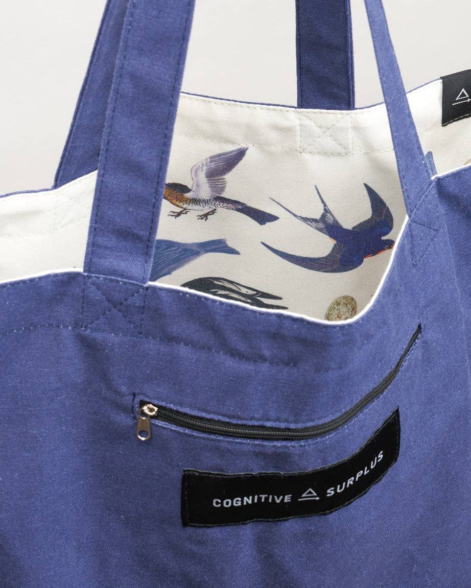 Feathered Friends: Ornithology Canvas Tote