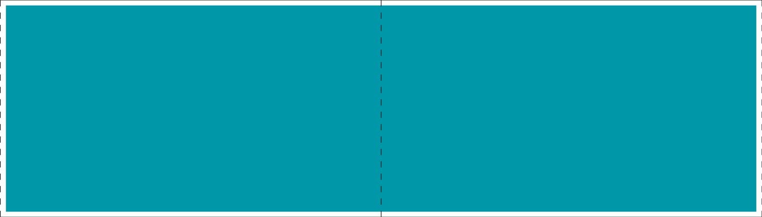 4 x 14 TEAL BUNDLE TAG