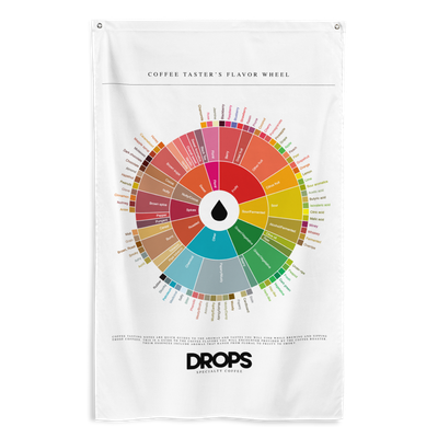 Coffee Wheel Flag