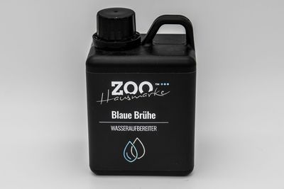 Blaue Brühe
