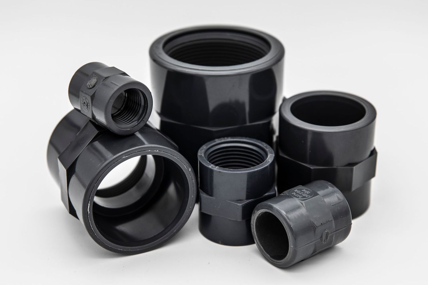 PVC-Muffe mit Innengewinde