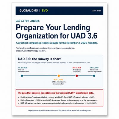 UAD 3.6 Lender Readiness Guide: 7 Things Lenders Need to Know
