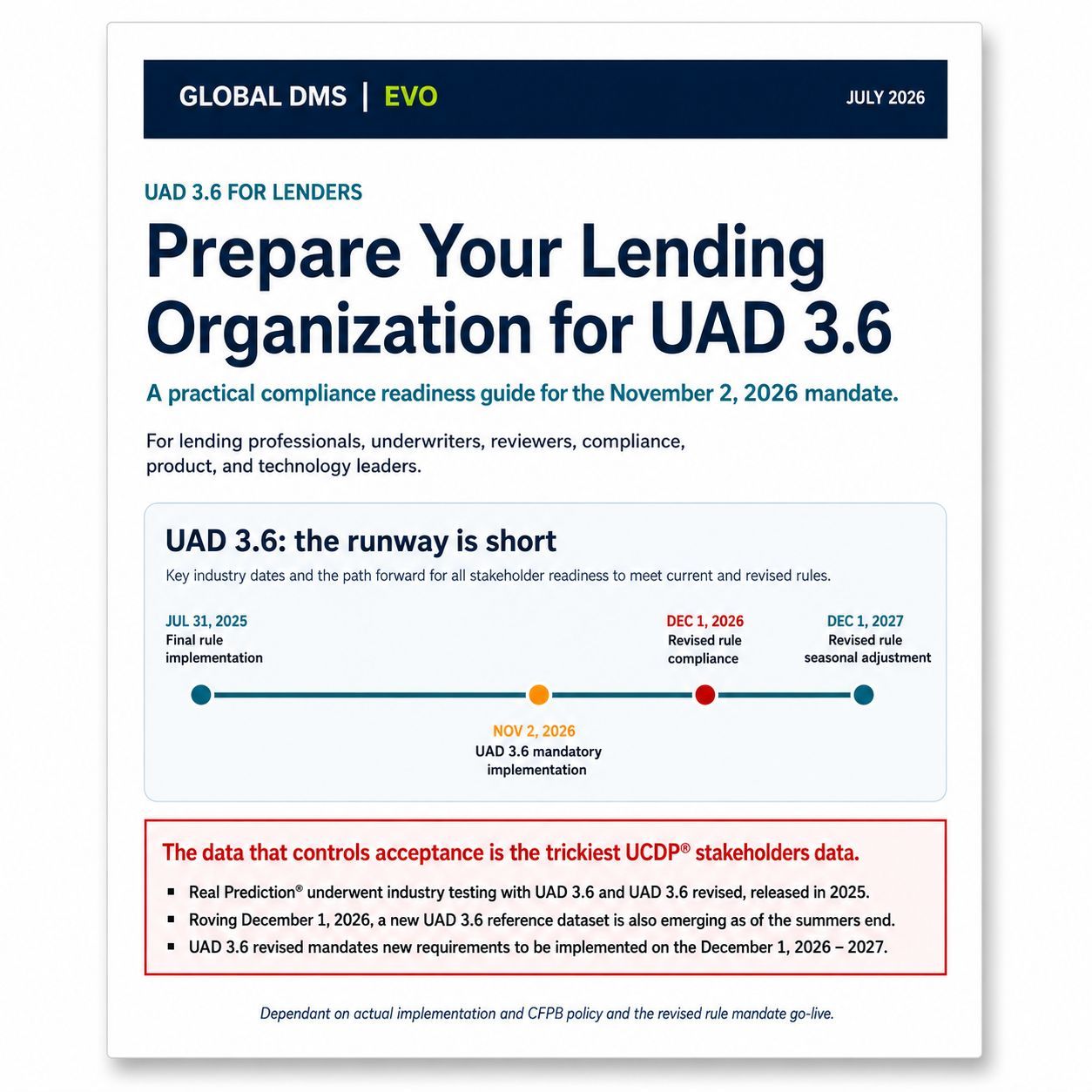 UAD 3.6 Lender Readiness Guide: 7 Things Lenders Need to Know