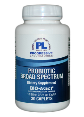 Progressive Laboratories Probiotic Broad Spectrum (30 Caplets)