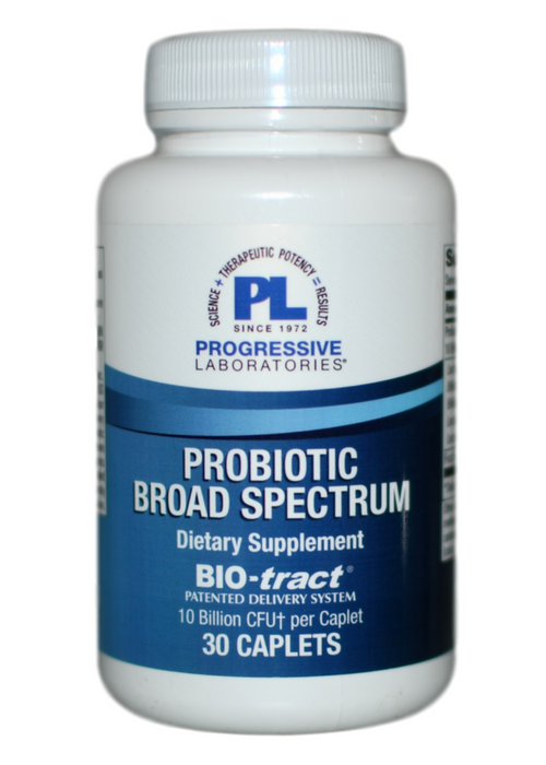 Progressive Laboratories Probiotic Broad Spectrum (30 Caplets)