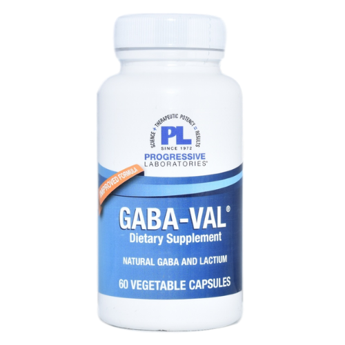 Progressive Laboratories Gaba-Val (60 Vegetable Capsules)